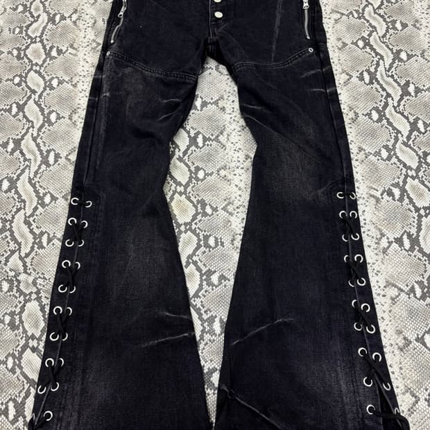 “INSOMNIA” V-Kei Mood Lace-Up 00’s Print