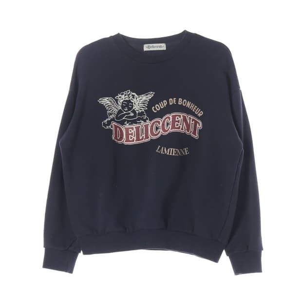 델리센트 엔젤 그래픽 쮸리 맨투맨