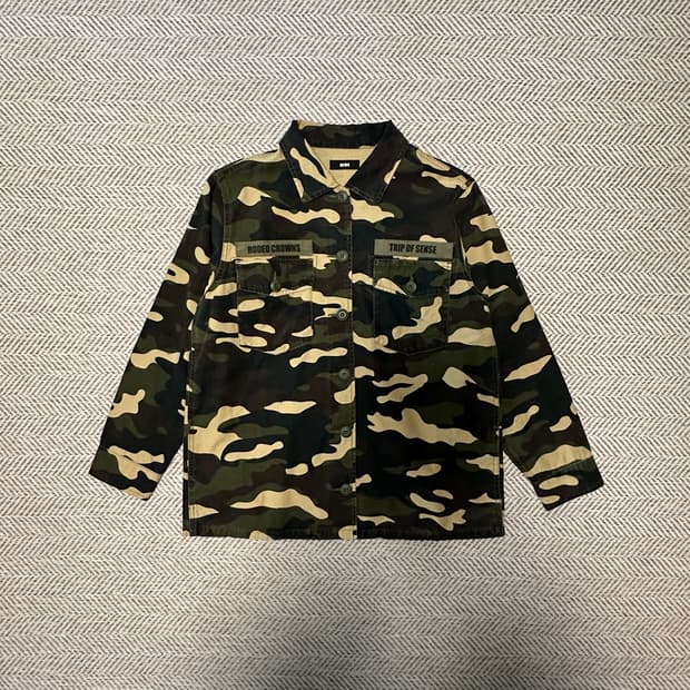 RODEO CROWNS camo smile work shirt