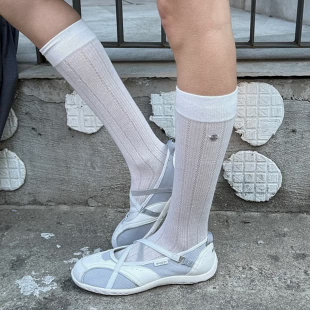 오찌 otz 로마리 밴딩 스니커즈 화이트 220