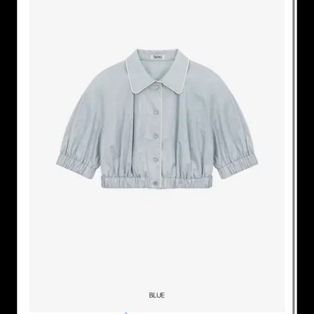그로브스토어 22ss 로린 블라우스 블루
