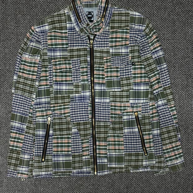 Project Srs by SRES Japan 패치워크 마드라스 자켓
