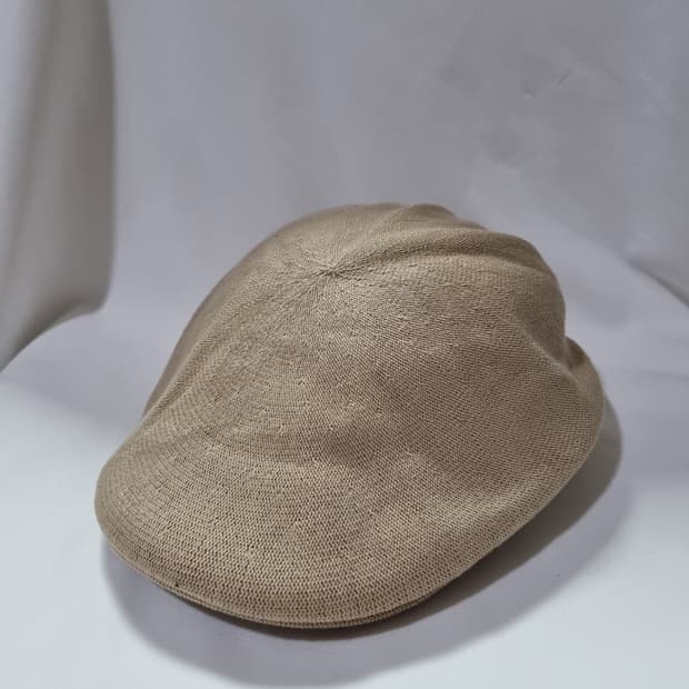 캉골 BAMBOO 507 베이지색 헌팅캡