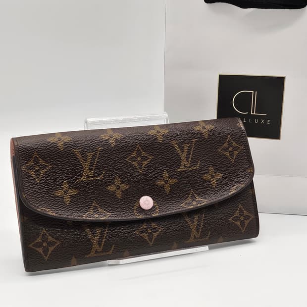 정품 루이비통 에밀리 월릿 모노그램 장지갑