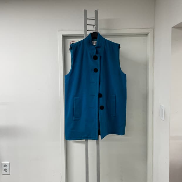 입생로랑 블루 코트 M(W)