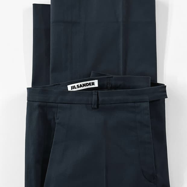 00s 질샌더 미니멀 테일러드 팬츠