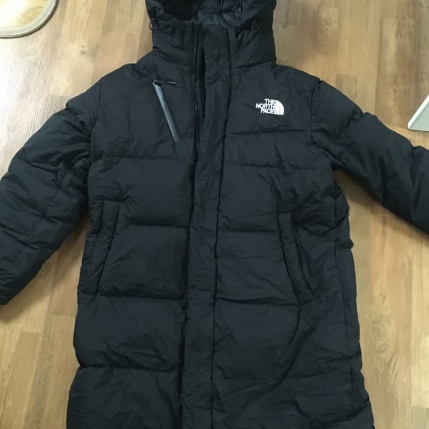 노스페이스 구스 롱패딩 2xl 110