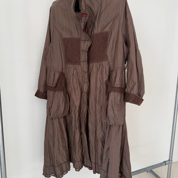 빈티지 셔링 자켓