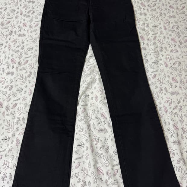 BLACK COTTON PANTS