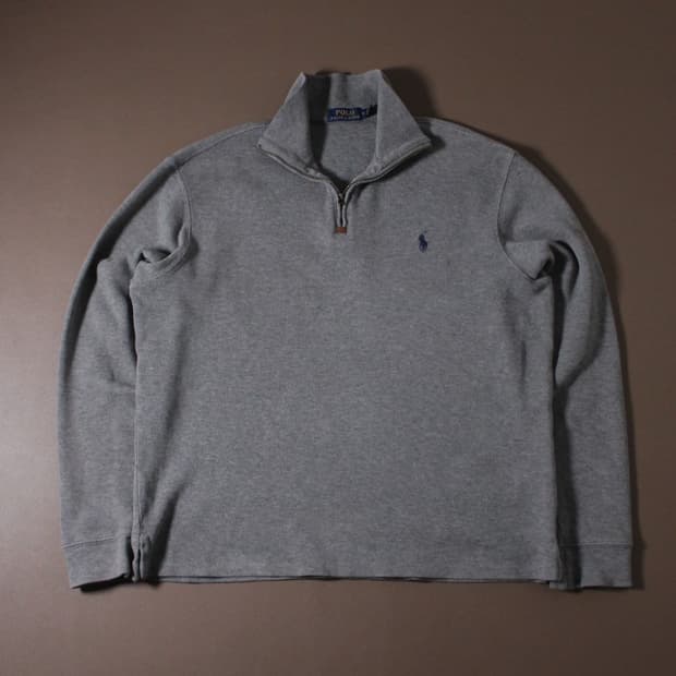 Polo 폴로 랄프로렌 그레이 하프집업 