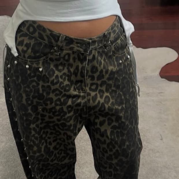 kimyo 레오파트 팬츠 1
