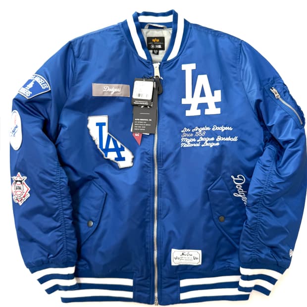 알파인더스트리 x MLB LA 다저스 MA1