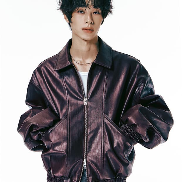 [L]랜아카이브 레더자켓 Star Stud Leather Blouson