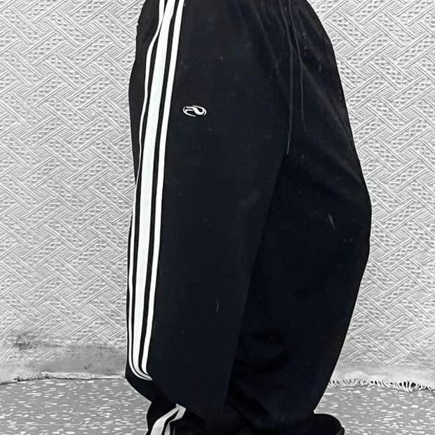 필루미네이트 빈티지 캐주얼 스트릿 와이드 트랙팬츠 L C13450