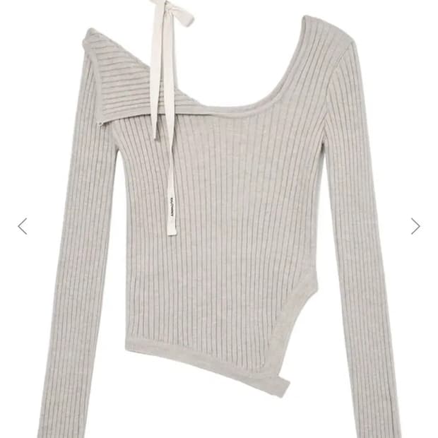 글로니 아이사 니트 ISA KNIT TOP (OATMEAL)