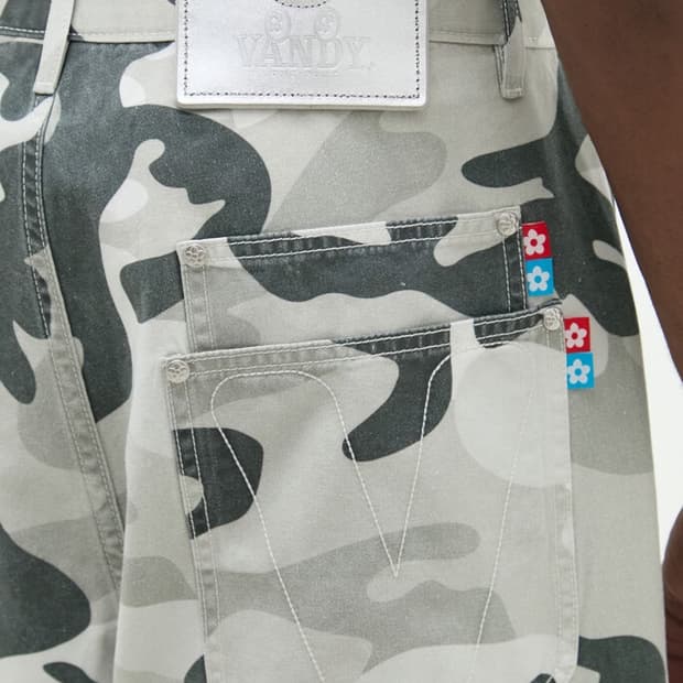 [L]반디더핑크 카모 팬츠