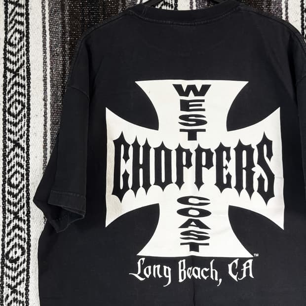 00s west coast choppers 반팔 티셔츠