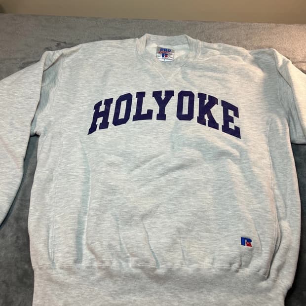  90s 러셀 애슬레틱 빈티지 홀리요크 맨투맨