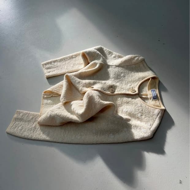 입생로랑 트위드 자켓 가디건 (Yves Saint Laurent