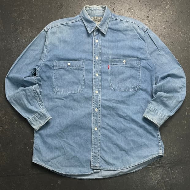 100 리바이스 데님셔츠 