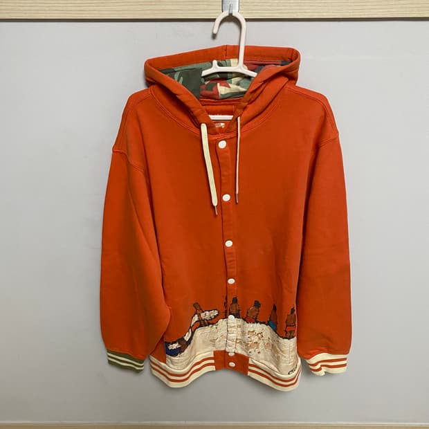 [ M ] 반스 볼트 나이젤카본 플리스 후드 집업