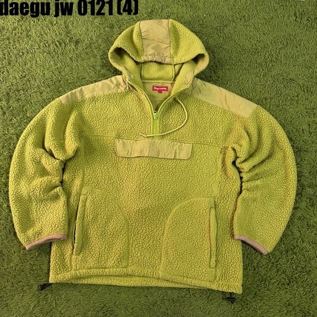 슈프림 플리스 아노락