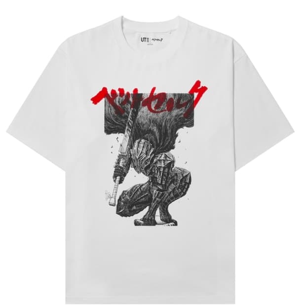 유니클로 베르세르크 티셔츠KR L사이즈 XL사이즈 팔아요