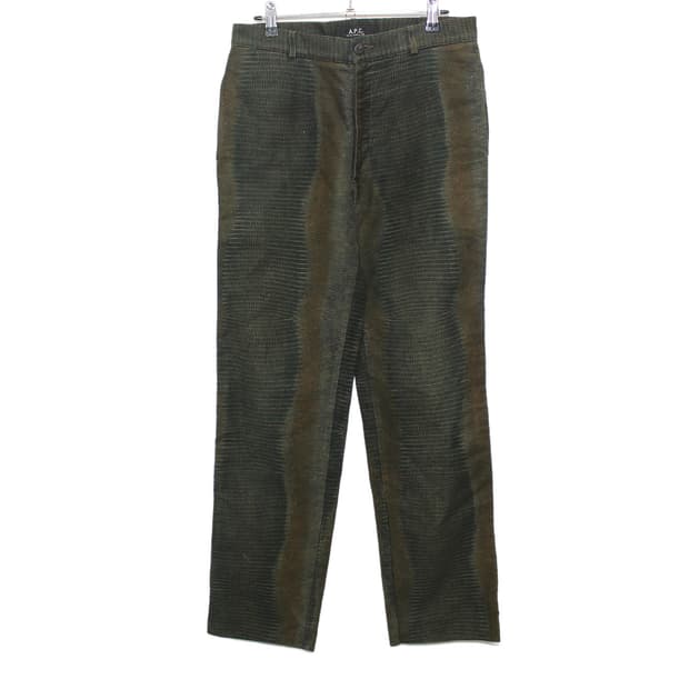 1990s A.P.C. 아페쎄 스네이크 패턴 팬츠