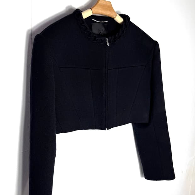 ych 자켓 ych자켓 크롭자켓