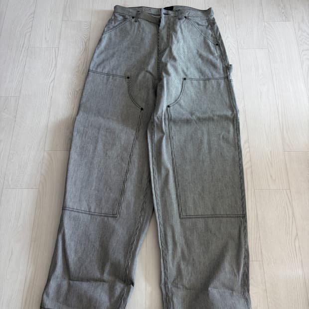 언더마이카 스트라이프 더블니 2사이즈