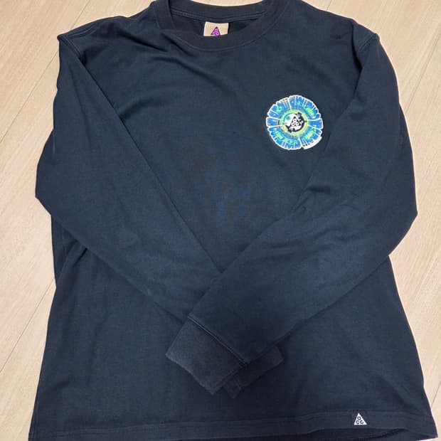 나이키 ACG 긴팔 서클 티셔츠 블랙