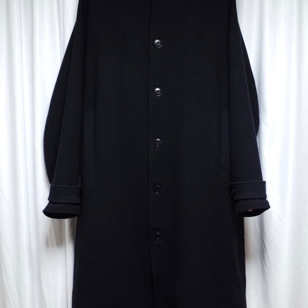 투빌더스하우스 오버사이즈 울 발마칸 코트