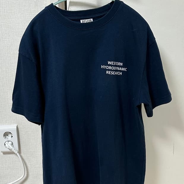 WESTERN HYDRODYNAMIC RESEARCH 네이비 반팔티