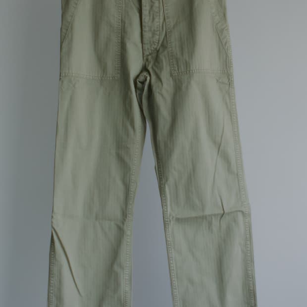 rrl 더블알엘 헤링본 퍼티그 팬츠 32 x 30