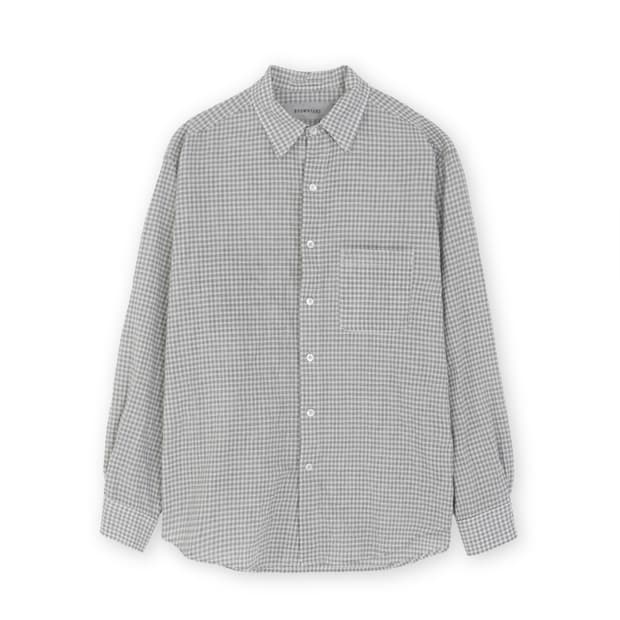 [4] 브라운야드 스테디 셔츠 아이보리 체크