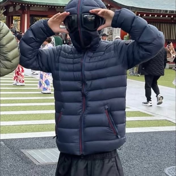 Al riders 고글경량패딩