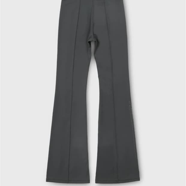 헤리티지플로스 하이라이즈 플레어 팬츠 회색