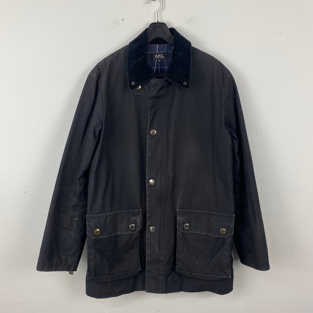 A.P.C. 아페쎄 왁스 코티드 자켓 XS