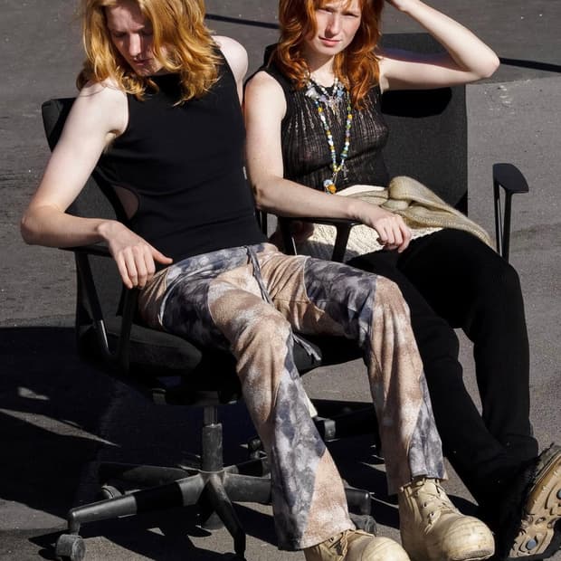 Perverze 퍼버즈 퍼버저 콤비네이션 바이어스 팬츠