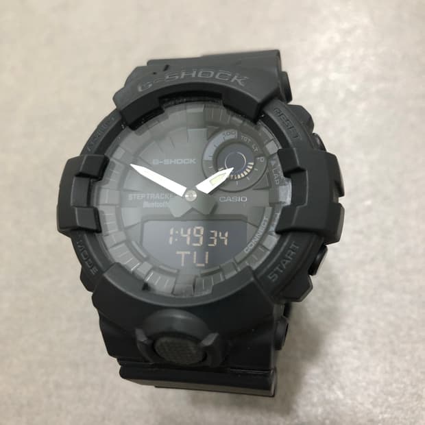 지샥 g-shock 카시오 gba-800 블루투스 모바일링크 시계