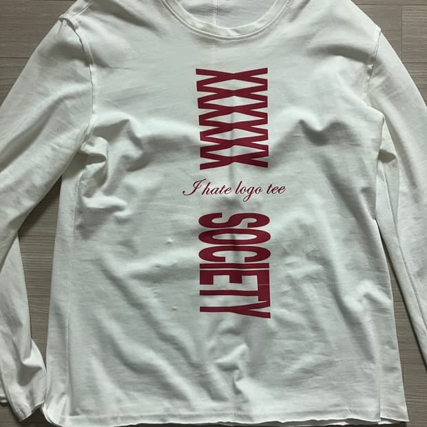 모자이크 소사이어티 i hate logo t 팝니다