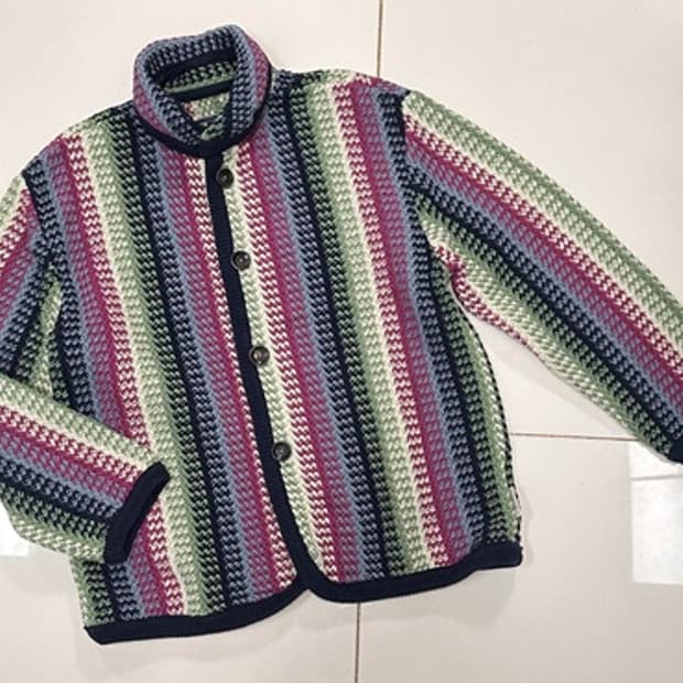 디스이즈네버댓 크로켓 니트자켓 