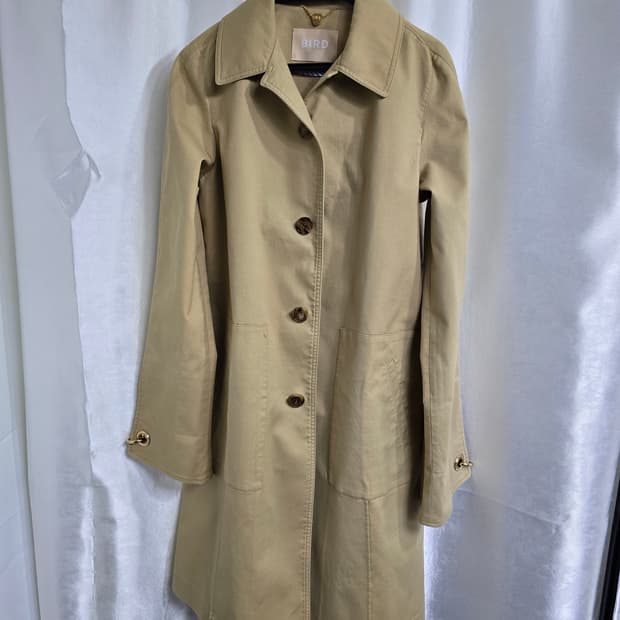 BIRD 버드 베이지색 트렌치 코트 (1819)