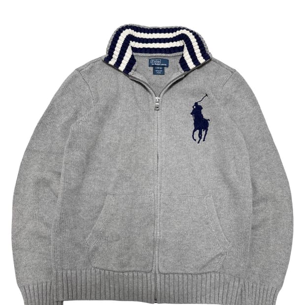 폴로 랄프로렌 빅포니 니트집업