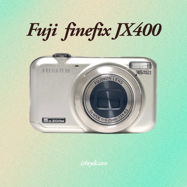 후지필름 파인픽스 JX400 샴페인실버 