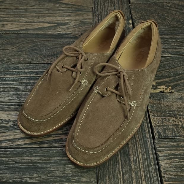 [어그 ] 안감 양털 스웨이드 보트슈즈 M17121