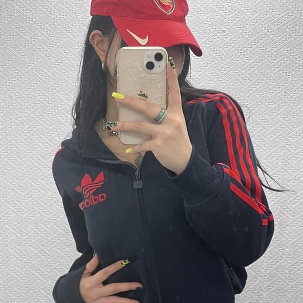 나이키 아스날 스포티 레트로 볼캡 모자 C07475