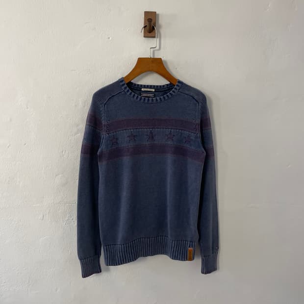 타미힐피거 니트 