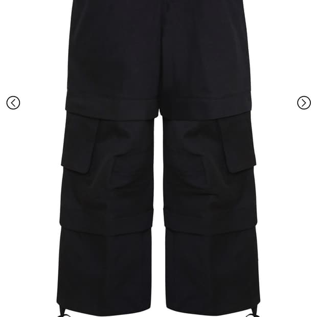 1,2) 카미엔 타이탄 배기 팬츠 블랙