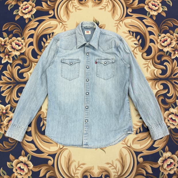 (M)리바이스 Levis 웨스턴 데님셔츠